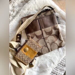 Coach Crossbody and Wallet Set